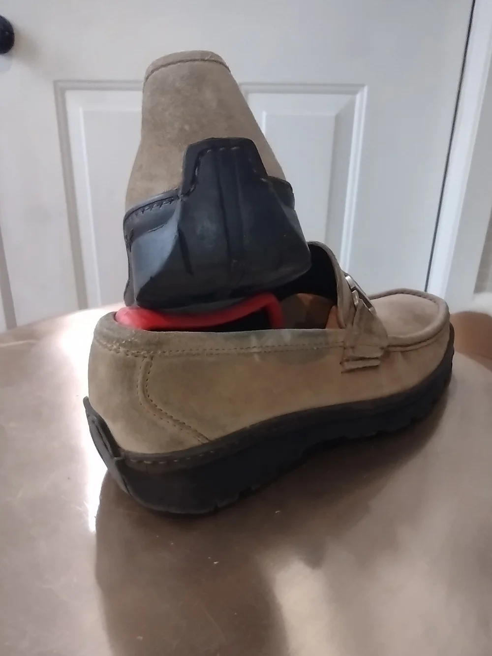 Salvatore Ferragamo elegant suede
